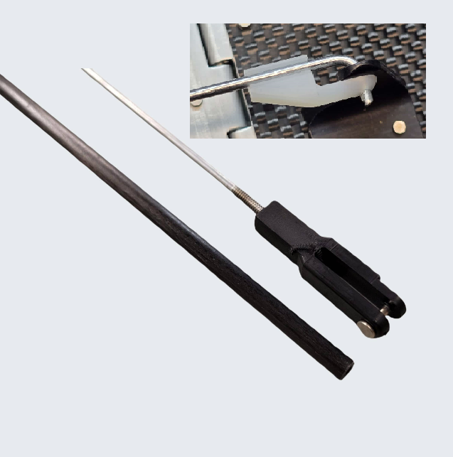 12″ Carbon Fiber Reinforced Push Rod Assembly